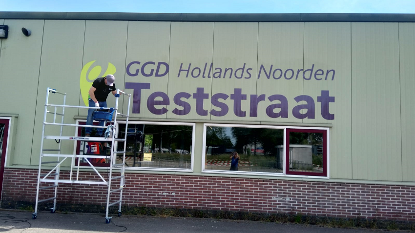 Testlocatie GGD naar Hoorn80