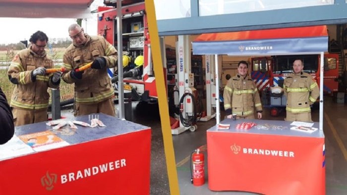 Vuurwerk ingeleverd bij brandweerkazernes