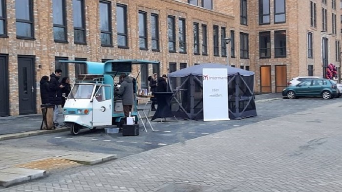 Siriusstraat ingebruikname tweede flat A