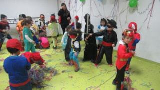 Kleutercarnaval op school