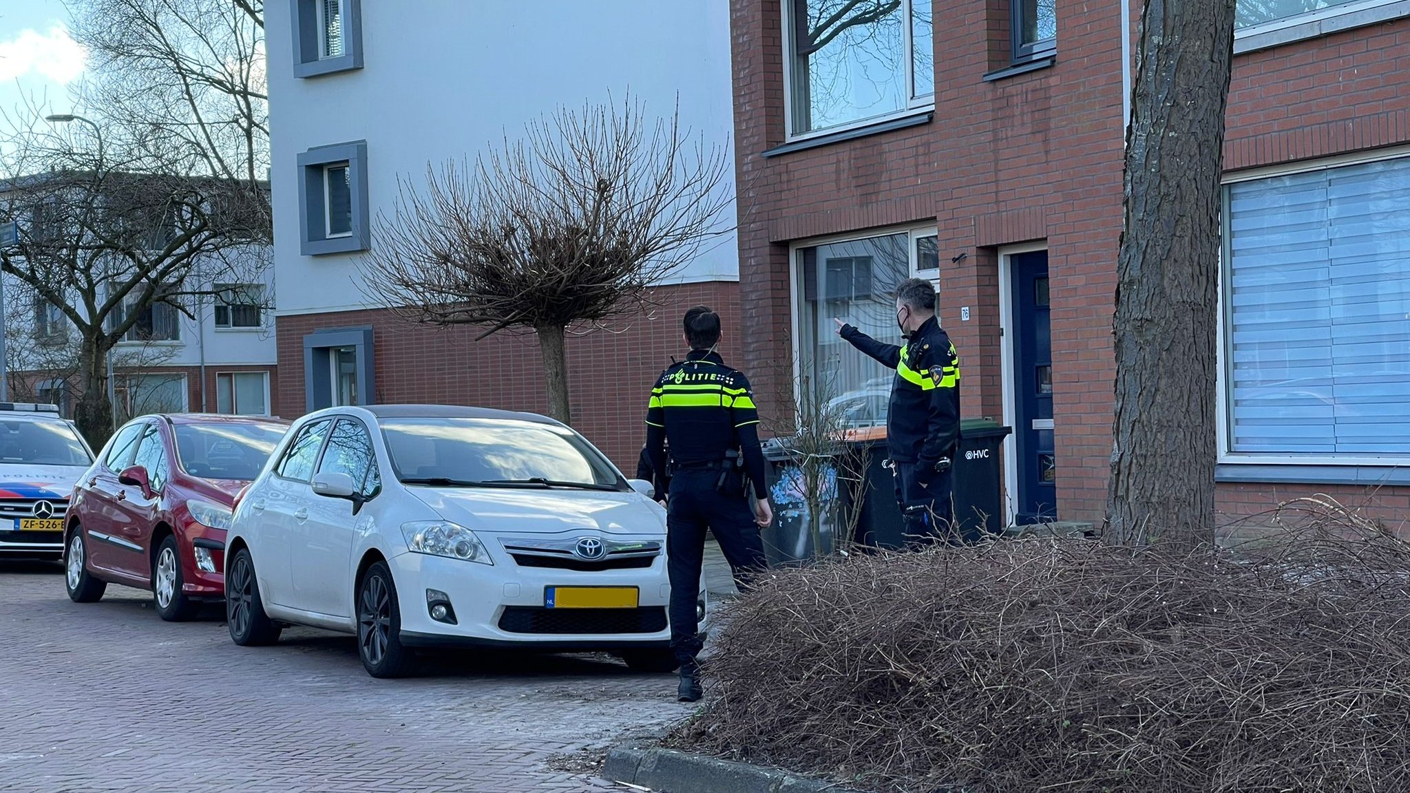 Politie zoekt drie verdachten in Enkhuizen
