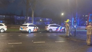 Politie bij Liorneflat