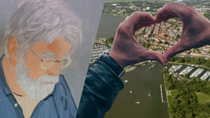 Sjaak Grosthuizen leest zijn column_wonen in een heleboel woorden