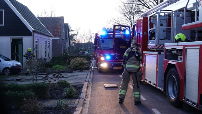 Keukenbrand in Andijk