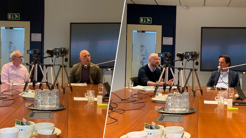 Lijsttrekkersdebatten: Dick Bennis (CDA) - Jeroen van der Veer (SH) en Kees Maas (CU) - Chris de Meij (LH)