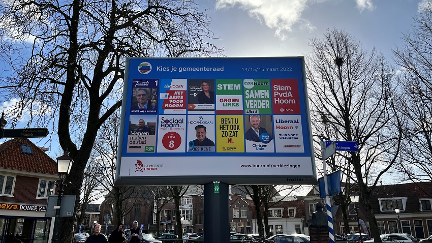 Verkiezingsmarkt op Grote Noord zaterdag 12 maart