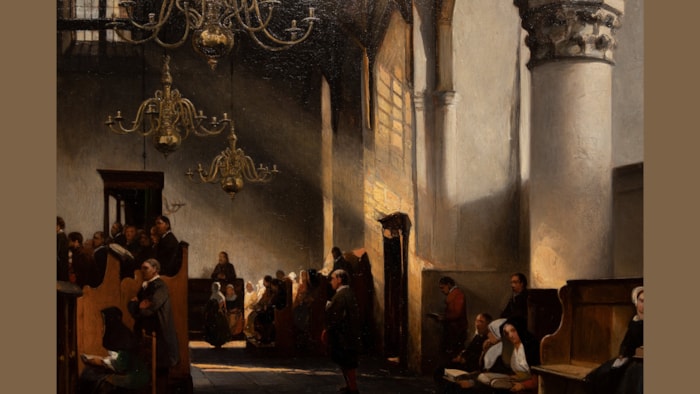 Detailfoto van het Hemels Licht vanuit het Westraam, foto Madelon Dielen 