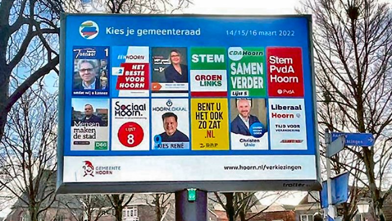 HoornRadio live bij verkiezingsuitslagen in de Parkschouwburg