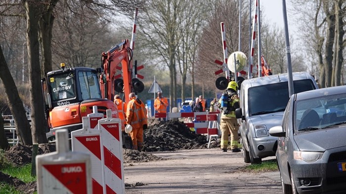 Gaslek in Zwaagdijk-West