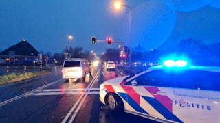 Botsing op N242 bij Opmeer