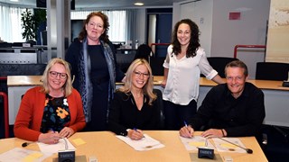 Ondertekening project inburgering