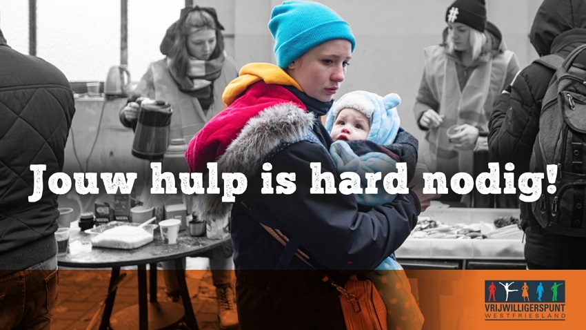 Ruim 530 vrijwilligers voor hulp vluchtelingen Oekraïne