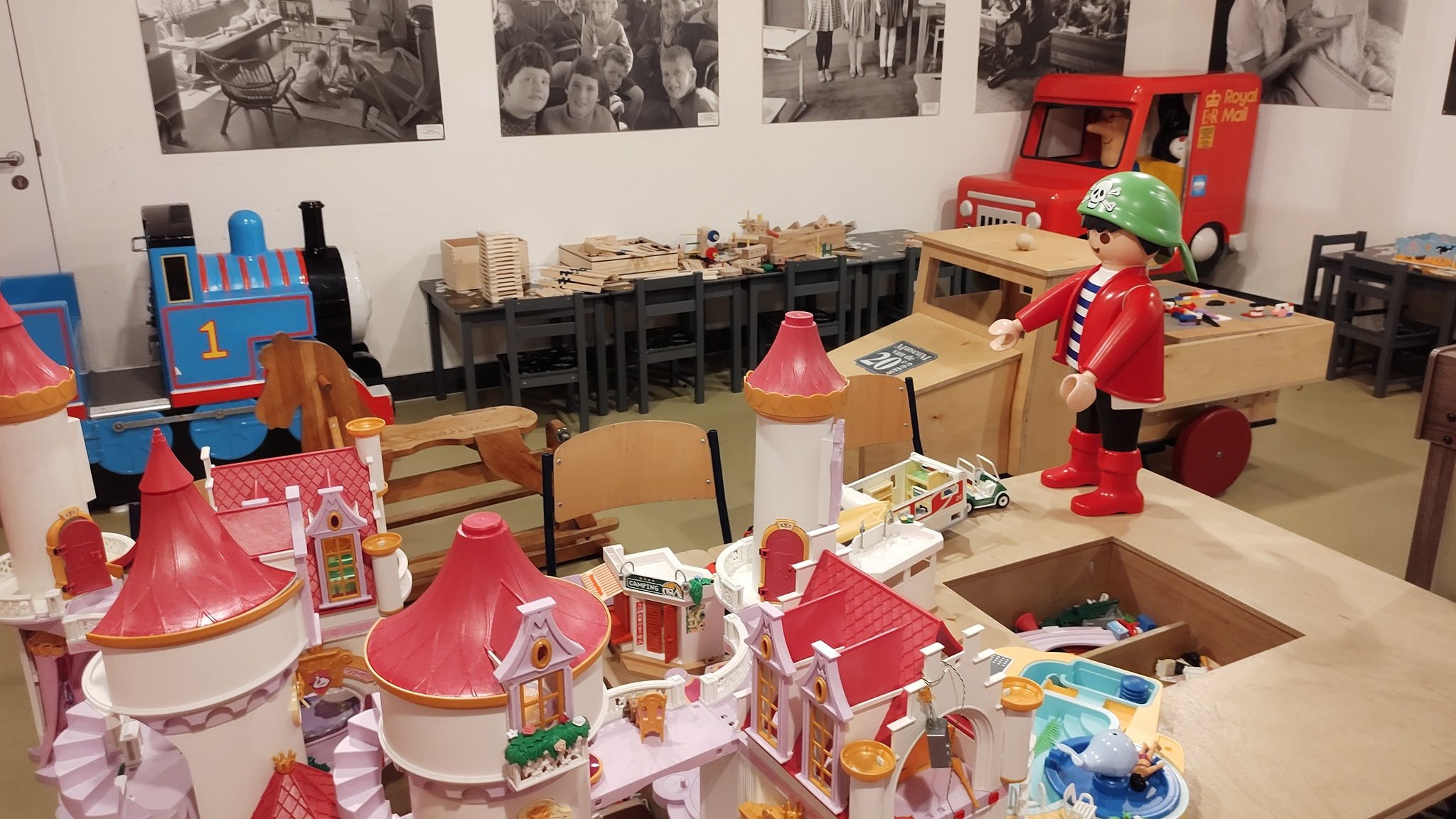 Nieuwe speel- en bouwhoek in Museum van de 20e Eeuw