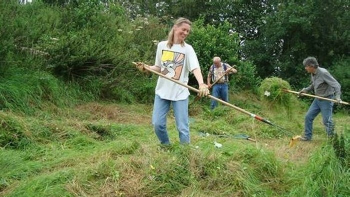 Vrijwilligers bij MAK Blokweer
