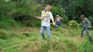 Vrijwilligers bij MAK Blokweer