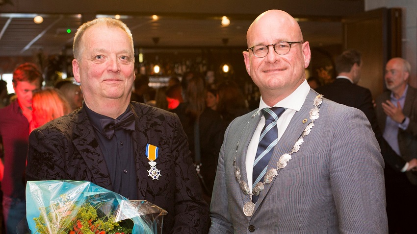 Koninklijke onderscheiding voor Hans Vonk uit Hoorn
