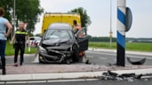 Frontale botsing op N506