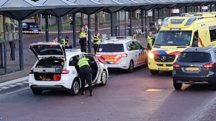 Steeincident bij station Hoorn