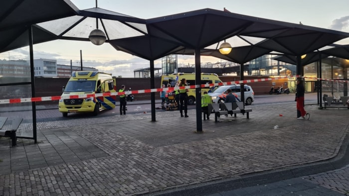 Steeincident bij station Hoorn_1