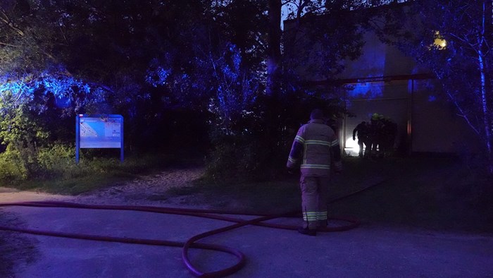 Brand bij reddingsbrigade Enkhuizen_6