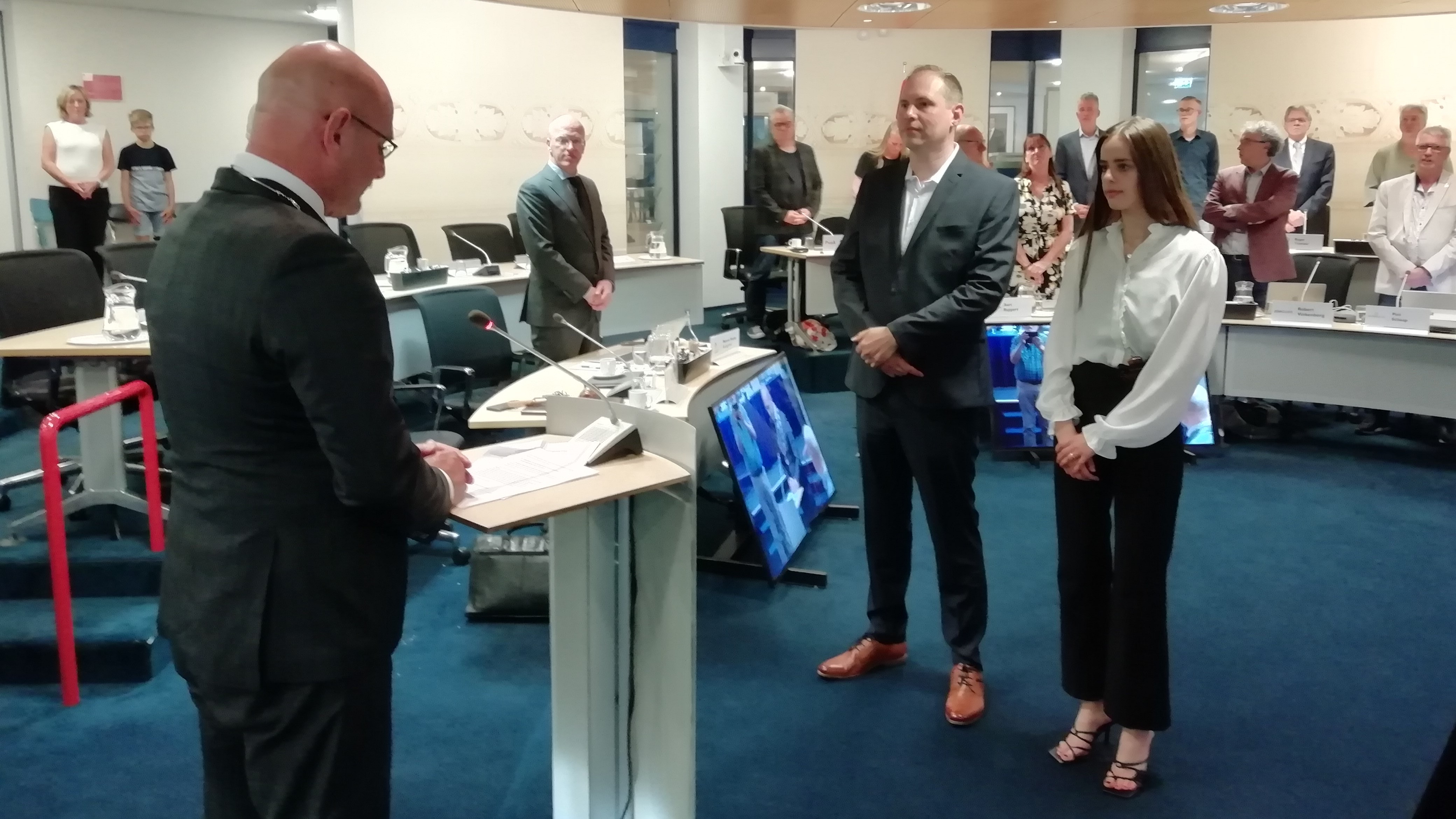 Installatie leden raadscommissie