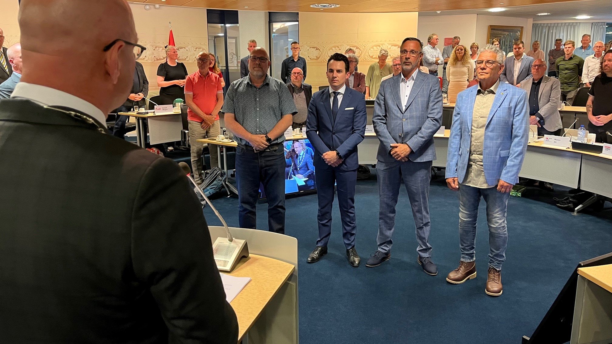 Installatie van nieuwe raadsleden