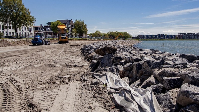 Het afbouwen aan de Westerdijk gaat beginnen