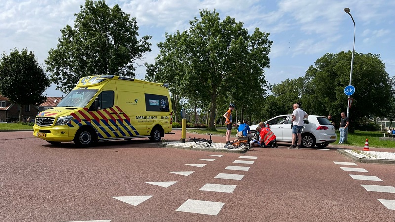 Wielrenner aangereden in Wervershoof