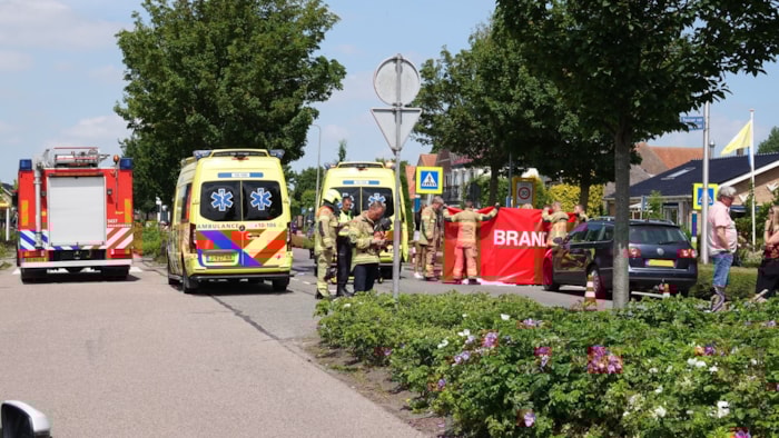 Fietster ernstig gewond in Wervershoof