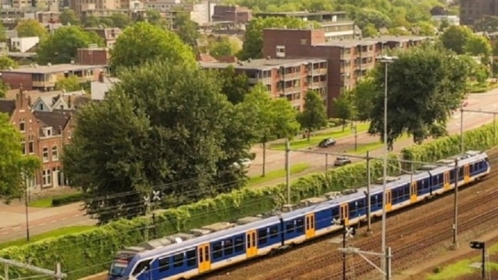 Rijdende trein