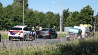 Kopstaartbotsing op Provincialeweg in Hoorn