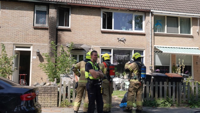Motor in brand in Grootebroek1