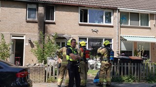 Motor in brand in Grootebroek1