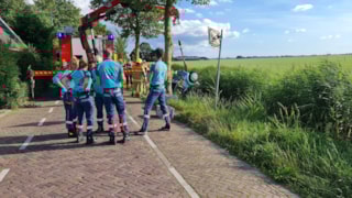 Auto te water in Opperdoes1