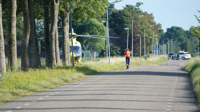 Auto te water in Opperdoes2