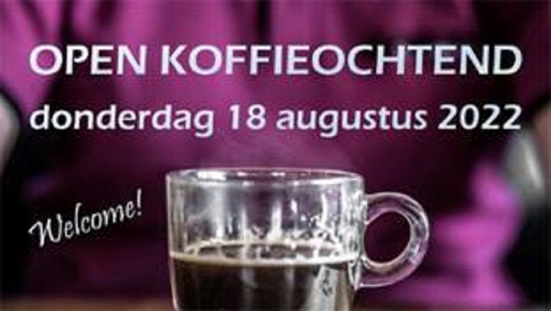 Open Koffieochtend 18 augustus in Het Lichtbaken