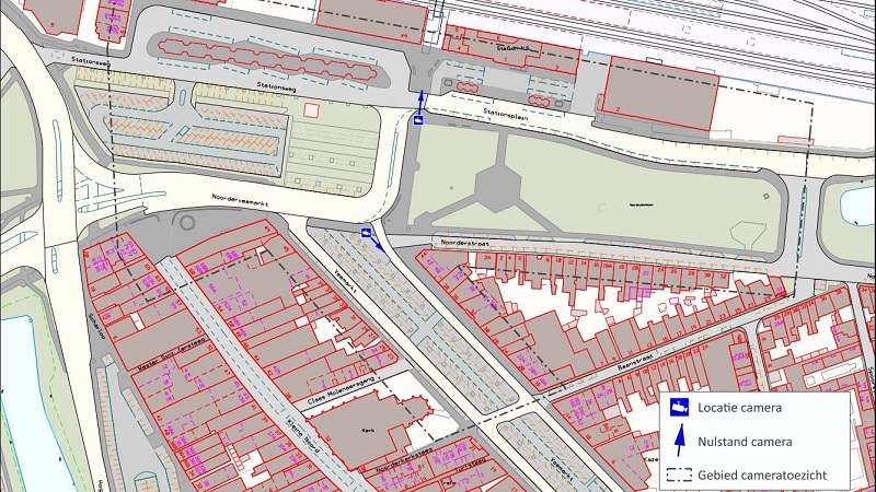 Cameratoezicht stationsgebied verlengd tot maart 2023