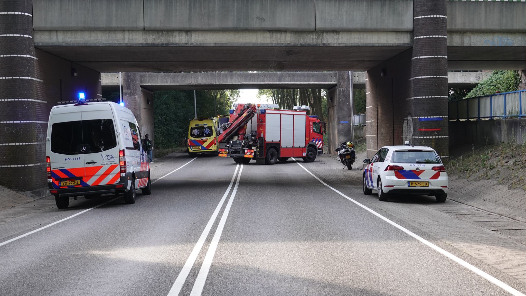 Ernstig ongeval op de Provincialeweg in Hoorn