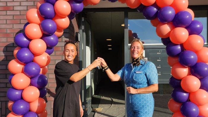 Eerste huurders in Holenkwartier B