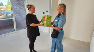 Eerste huurders in Holenkwartier C