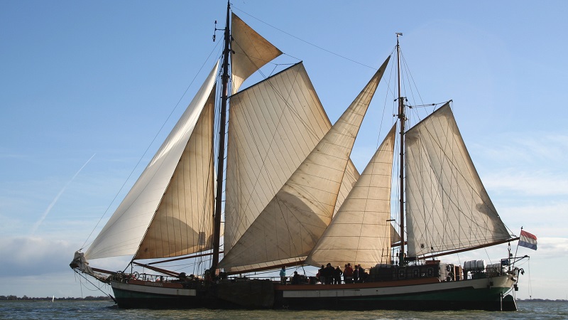 Open dag op tweemastklipper Lutgerdina voor gehandicapten