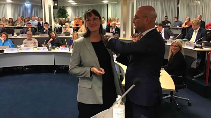 Karin Hakhoff wordt koninklijk onderscheiden