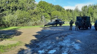 Oefening Defensie op Prismalocatie A