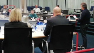 Inspreker Dhr. Hauwert