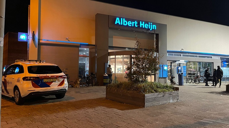 Steekincident bij supermarkt Hoorn