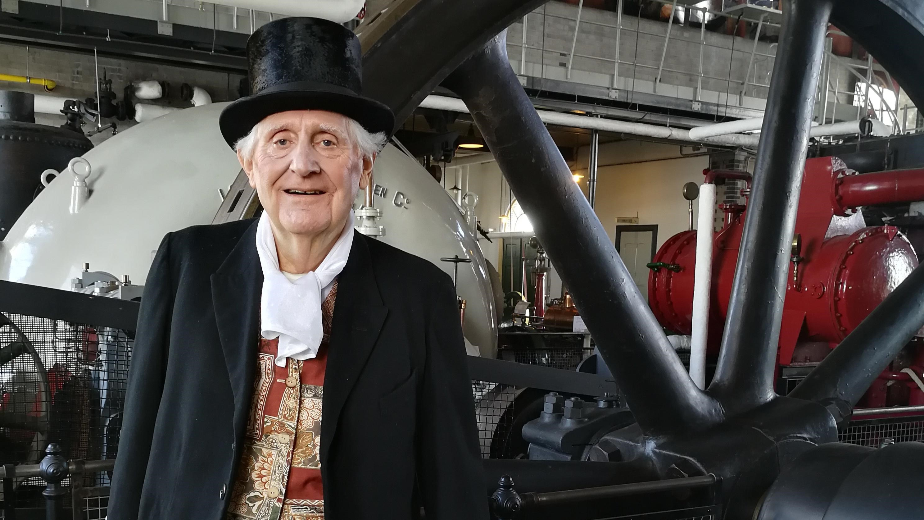 Onder stoom in het Stoommachinemuseum in Medemblik