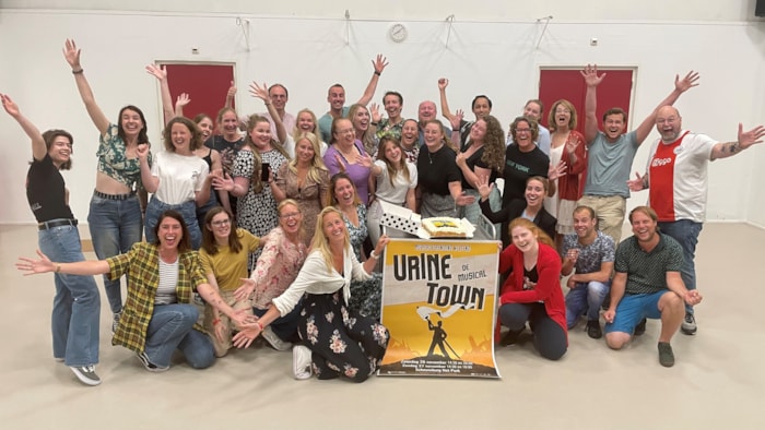 Groepsfoto Urinetown