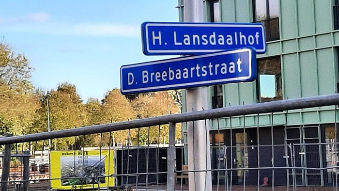 Straatbord Holenkwartier