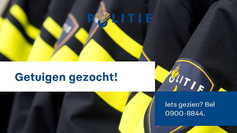 Politie zoekt getuigen van bedreiging