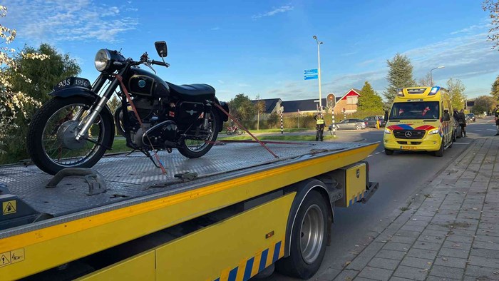 Motorrijder gewond in Blokker